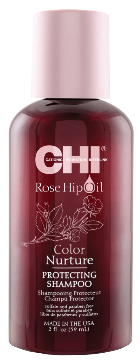 фото Шампунь с маслом шиповника chi rose hip oil 59 мл