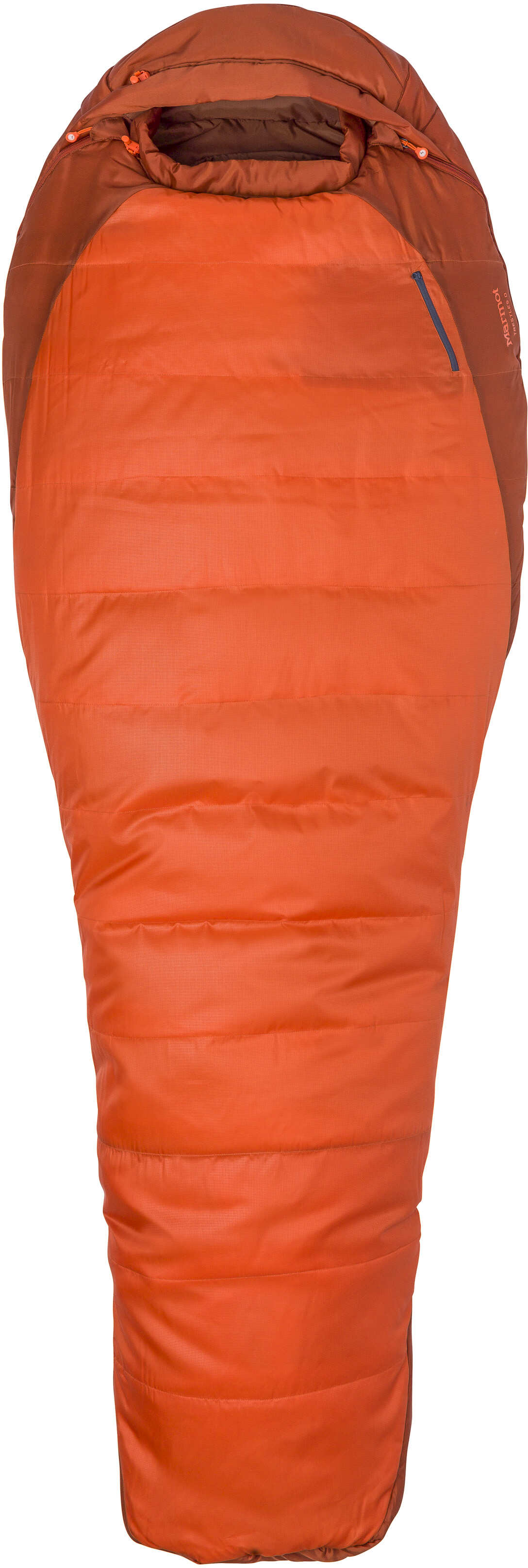 фото Спальный мешок marmot trestles темно-оранжевый правый