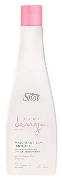 Маска для волос Shot Care Design Anti-Age & Restoring Mask 250 мл маска для осветленных и мелированных волос care design ш9528 shcdes3 250 мл