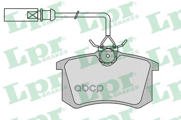 

Тормозные колодки Lpr 05P980