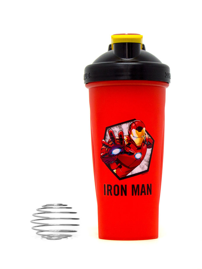 

Шейкер IronTrue Marvel Iron Man 700 мл черный-красный, Marvel Iron Man