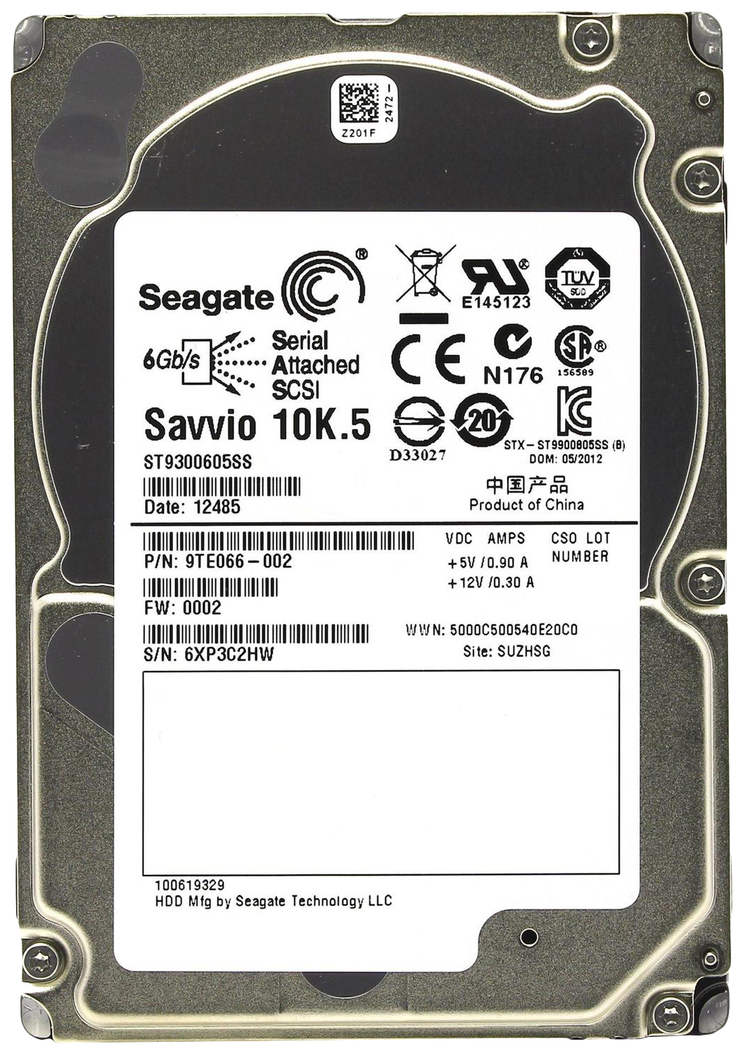 фото Жесткий диск seagate enterprise performance 300гб (st9300605ss)