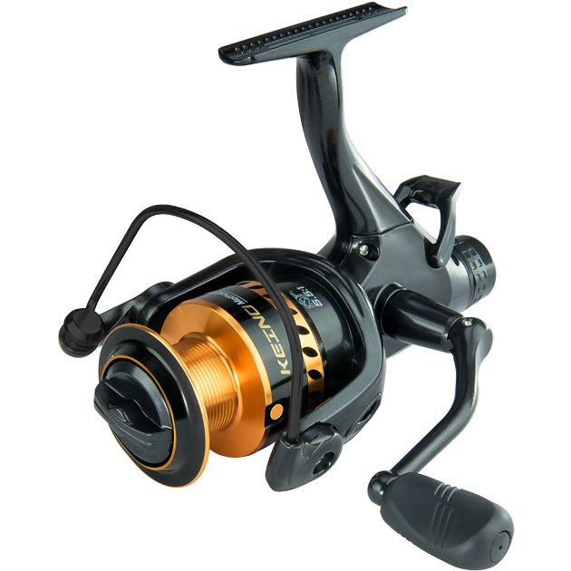 

Катушка безынерционная Mikado Keino 3006 FD 5+1, 5.0:1, Черный, Keino 3006 FD