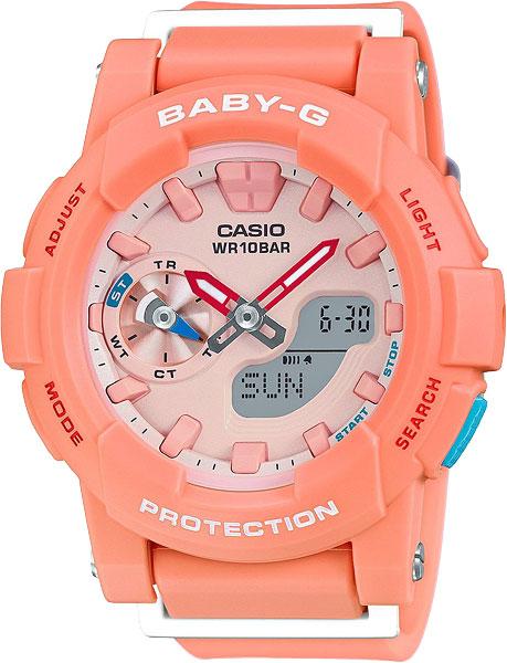 фото Наручные часы кварцевые женские casio baby-g bga-185-4a