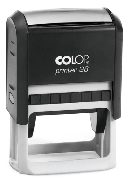 

Оснастка для печати Colop Printer 38. Цвет корпуса: черный.