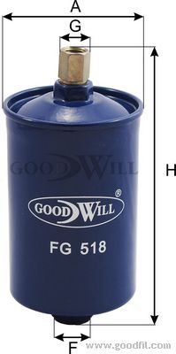 фото Топливный фильтр goodwill fg 518