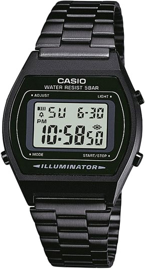 фото Наручные часы электронные мужские casio illuminator collection b640wb-1a