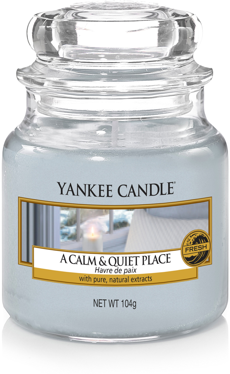 

Свеча Yankee Candle A Calm & Quiet Place Small Jar Candle 104 г