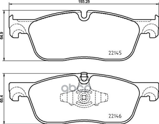 

Тормозные колодки Brembo P44026X
