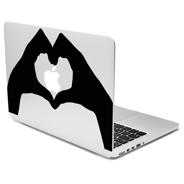 

Накладка для ноутбука 13" Case It Heart Hands черная, Heart Hands