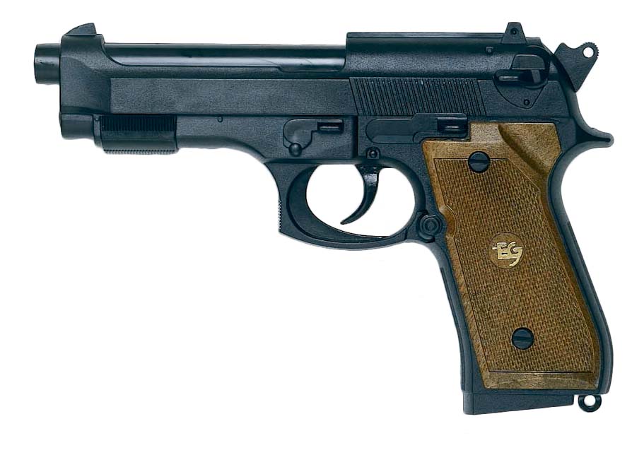 

Пистолет Edison Giocattoli Parabellum 19,3 см, короб