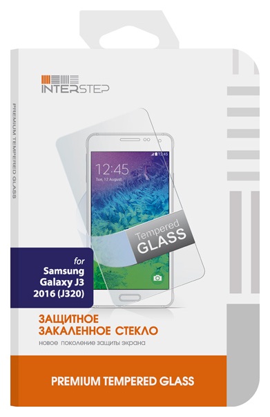 

Защитное стекло InterStep для Samsung Galaxy J3 J320 (2016), iS-TG-SAMGALJ32-000B201