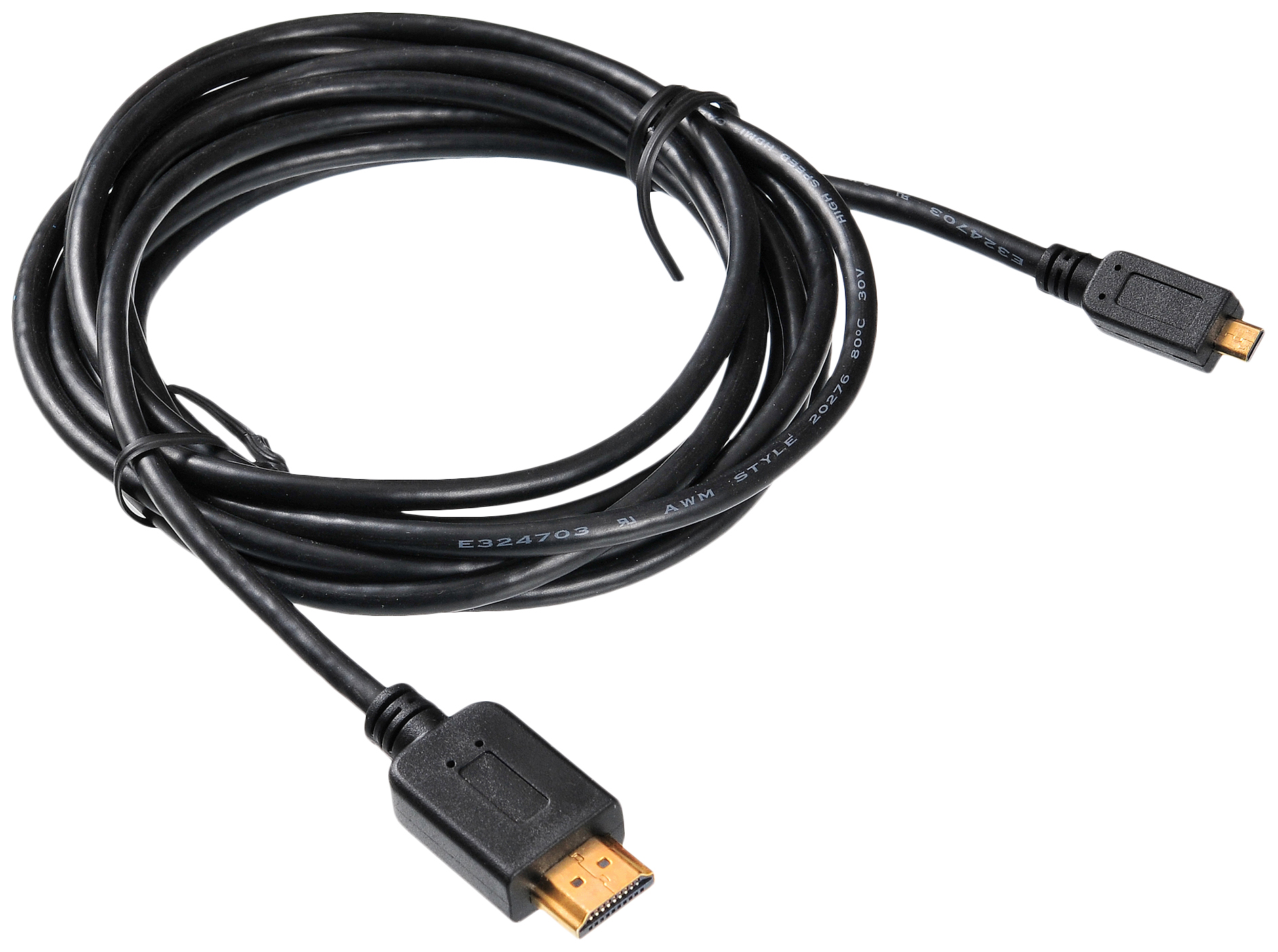 Кабель BURO HDMI - Micro HDMI, 3м Black (817228)