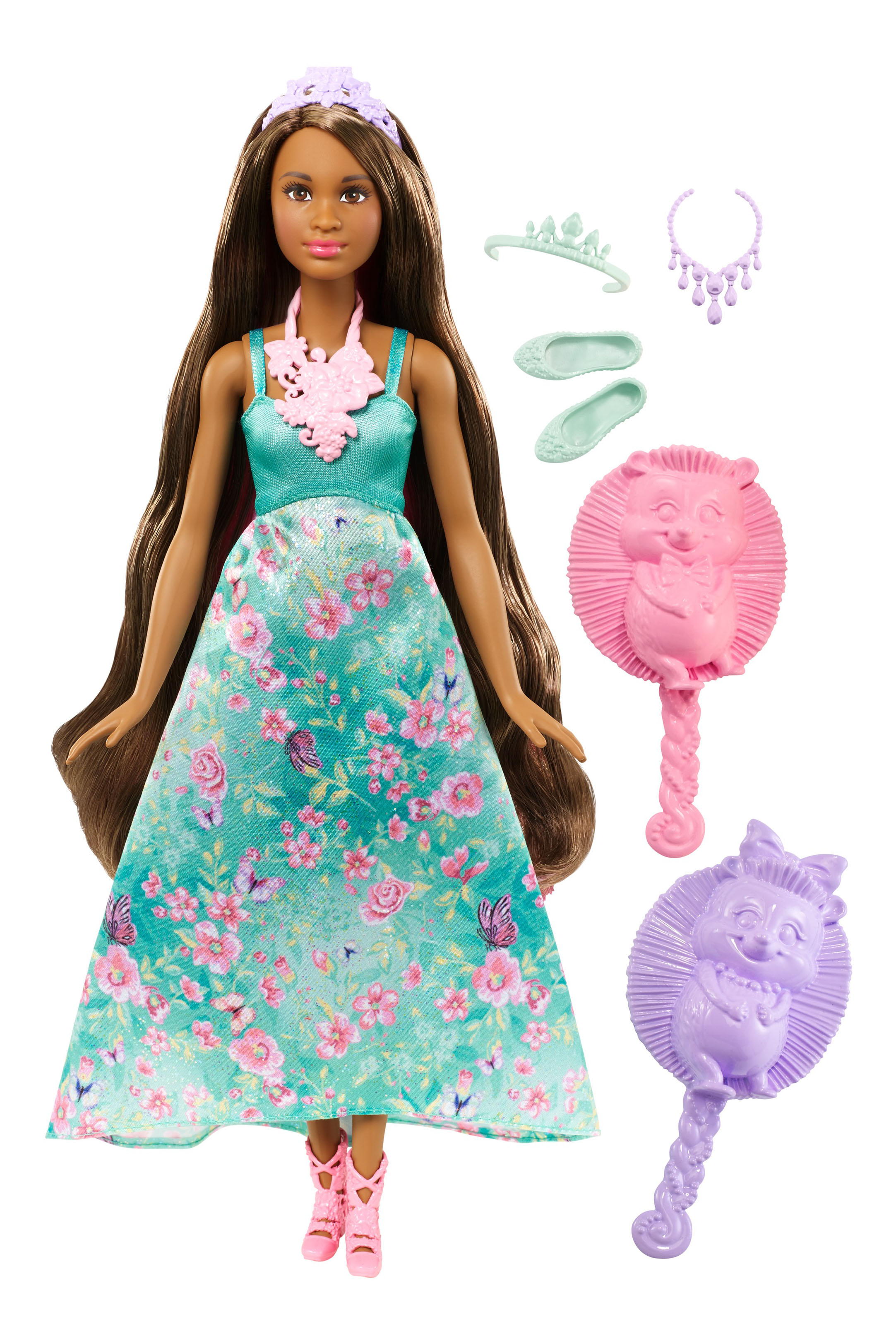 

Кукла Barbie Принцесса с волшебными волосами DWH41 DWH43