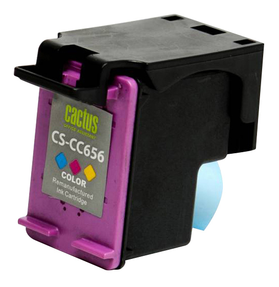 Картридж для струйного принтера Cactus CS-CC656 цветной