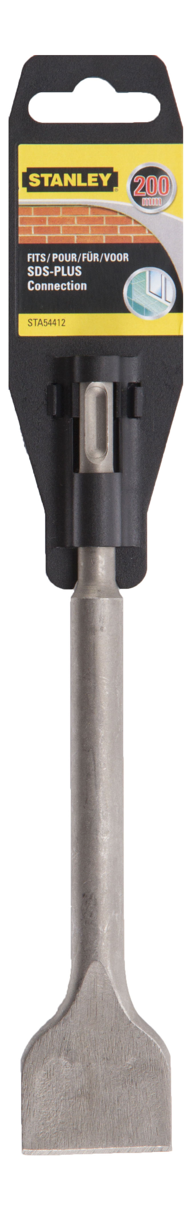 

Зубило SDS+ для перфораторов и отбойных молотков STANLEY STA54412-QZ, STA54412-QZ