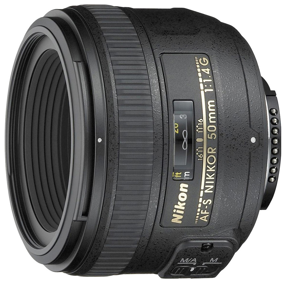 Объектив Nikon AF-S Nikkor 50MM f14G 3636900₽