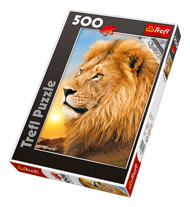 

Пазл Trefl лев 500 деталей, лев