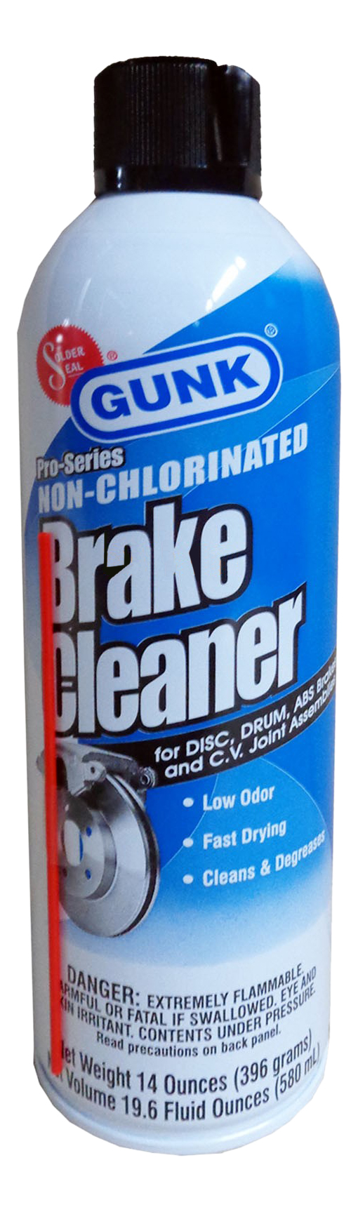 Очиститель тормозов и деталей Gunk M714EE Low Odor Break Parts Cleaner 0,580 л