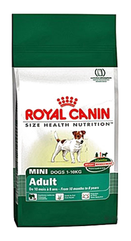 фото Сухой корм для собак royal canin adult mini, рис, птица, 2кг