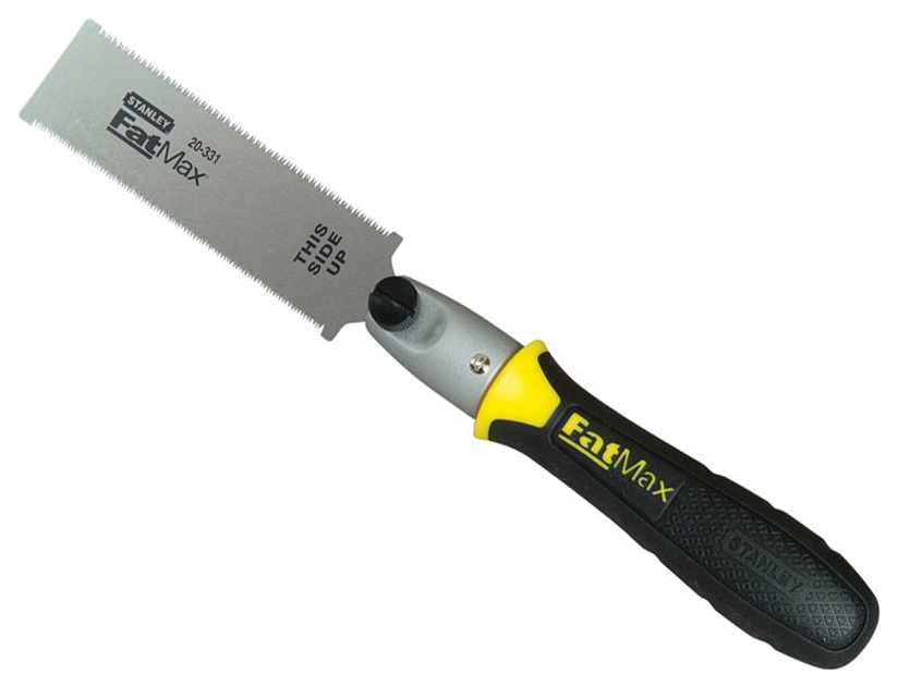 

Ножовка по дереву Stanley FatMax 120мм 17/22tpi двухсторонняя 0-20-331, FatMax