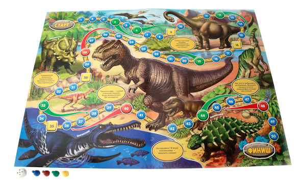 Настольная игра Умка Динозавры эврикус игра настольная динозавры любимцы богов