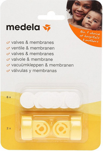 

Набор для молокоотсоса MEDELA Клапан, 2 шт + мембрана, 6 шт (800.0727)