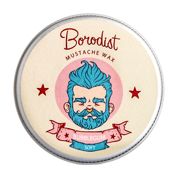 

Воск для укладки усов Borodist Bubblegum 13 г, bubblegum