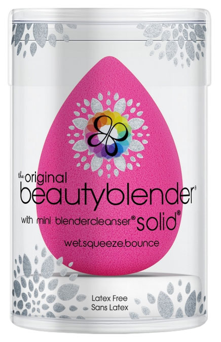 фото Спонж для макияжа beautyblender original + мини-мыло для очистки solid