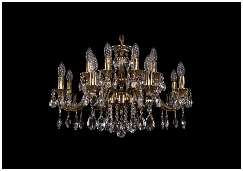 

Люстра подвесная Bohemia Ivele Crystal 1703/16/225/A/GB, 1703/16/225/A/GB