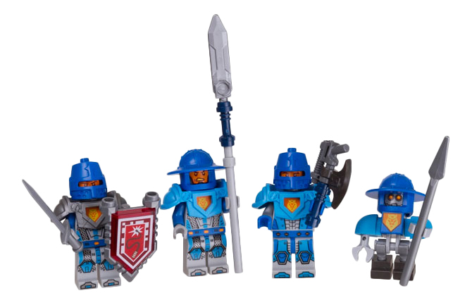 Конструктор LEGO Nexo Knights Армия рыцарей гербы все началось с рыцарей