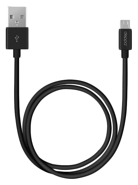 фото Кабель deppa 72103 microusb 1,2м black