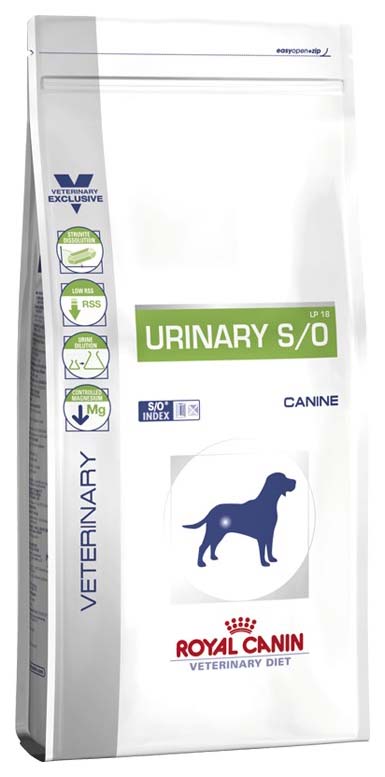 фото Сухой корм для собак royal canin urinary s/o lp18, птица, 2кг