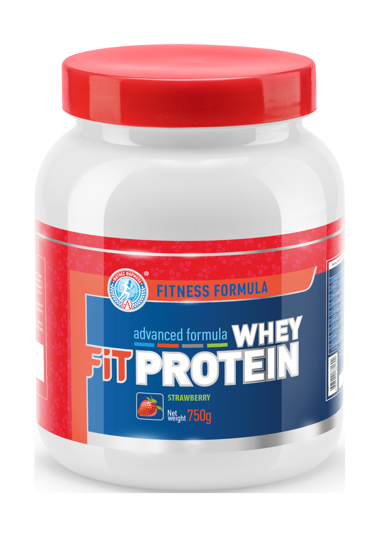 Протеин Академия-Т Fitness Formula Fit Whey Protein, 750 г, strawberry