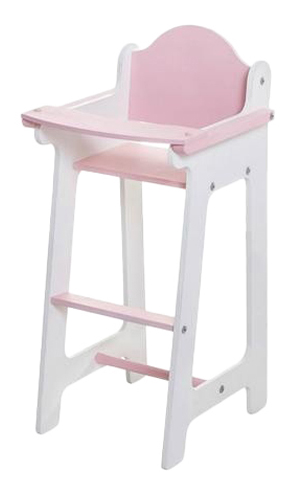 фото Кукольный стул для кормления paremo розовый pfd116-11