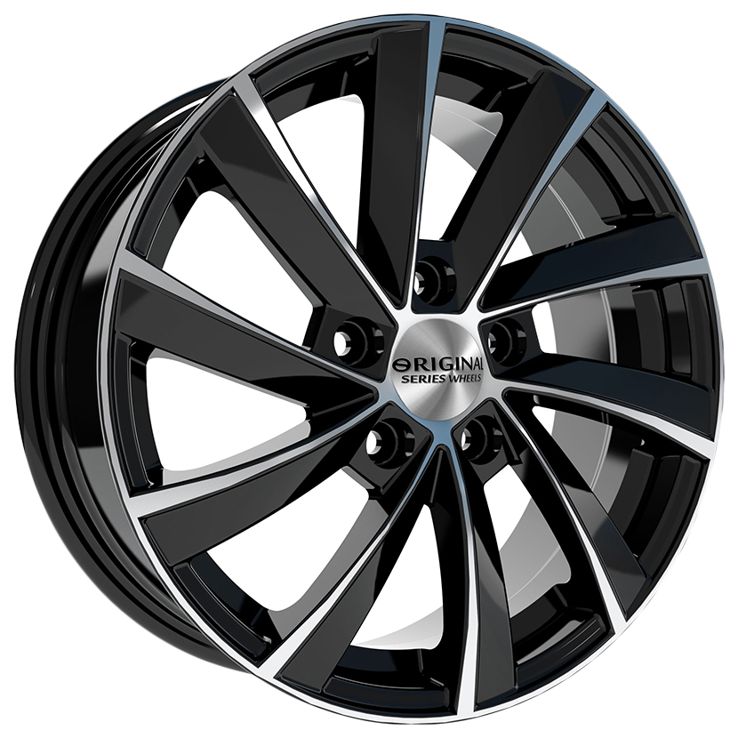

Колесный диск SKAD R16 6.5J PCD5x112 ET46 D57.1 2630031, Черный;серебристый, KL-273