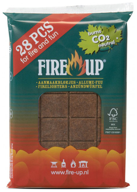 

Брикеты для розжига древесные Fire up 3084 28 шт.