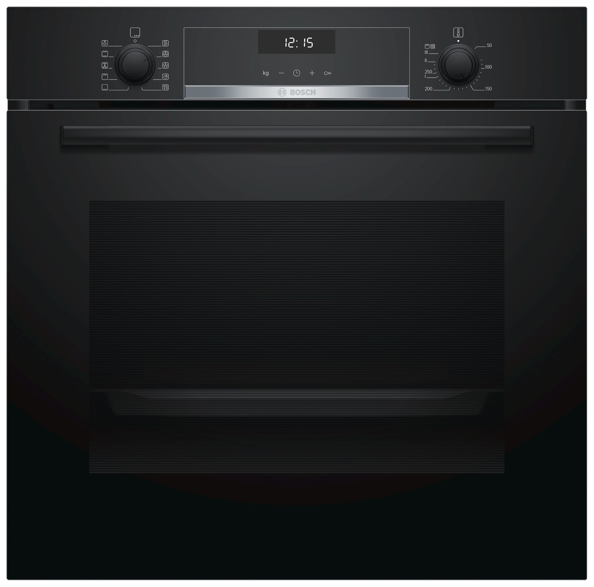 фото Встраиваемый электрический духовой шкаф bosch hbg537nb0r black