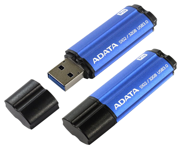 

Флешка ADATA S102 Pro 32ГБ Blue (AS102P-32G-RBL), S102 Pro