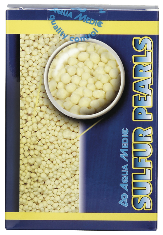 Наполнитель для внешнего фильтра Aqua Medic Sulfur Pearls, сера, 1 л