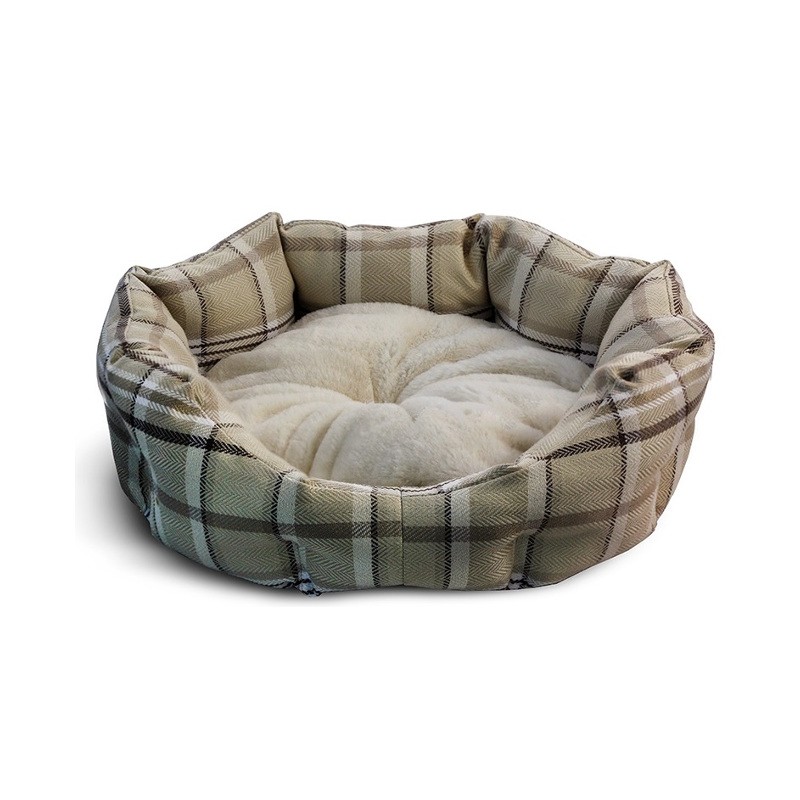 

Лежанка для кошек и собак Triol 40x45x16см бежевый