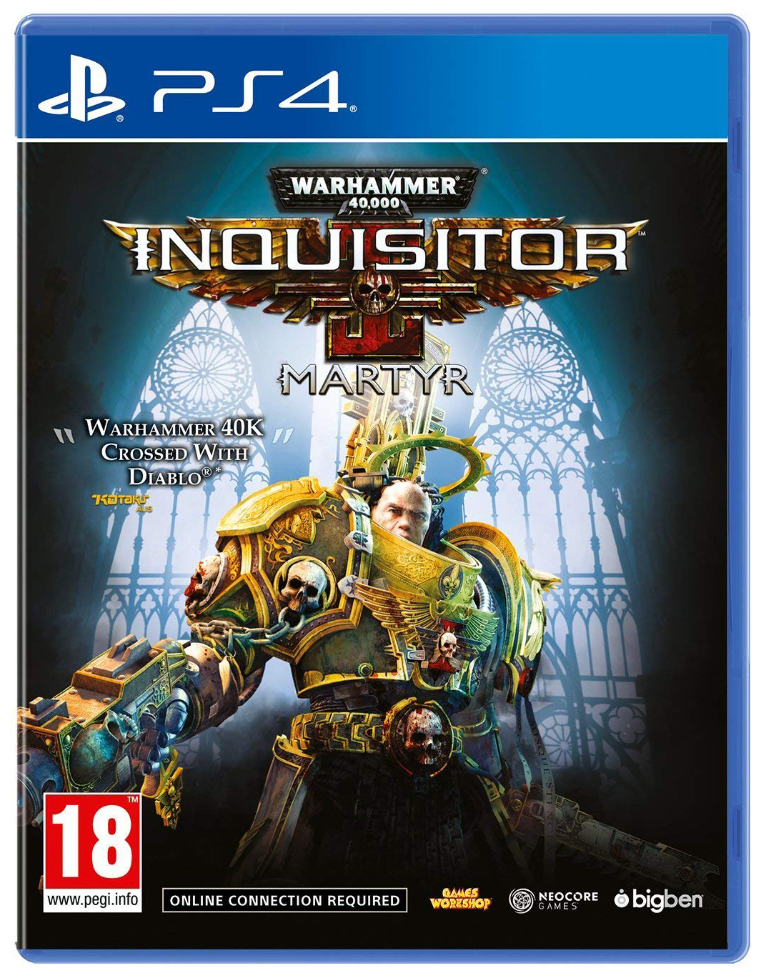 Игра Warhammer 40 000: Inquisitor - Martyr Deluxe Edition для PlayStation 4