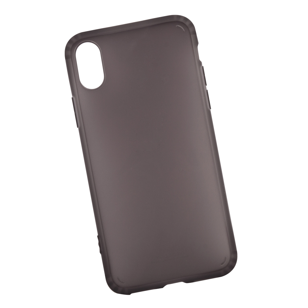 

Чехол для iPhone X WK Leclear Series (Black), Серый
