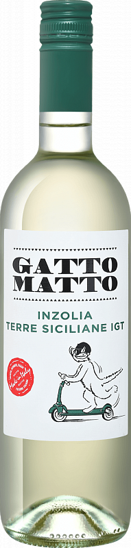 

Вино Gatto Matto Inzolia Terre Siciliane IGT Villa Degli Olmi