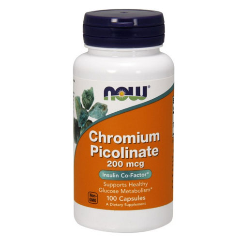 Купить Хром NOW Sports Chromium Picolinate 100 капсул