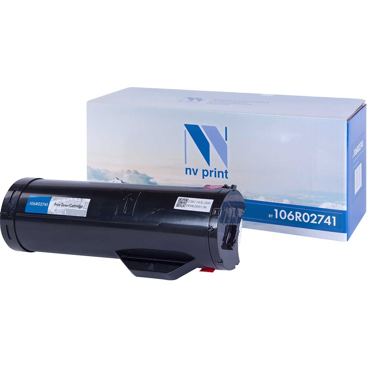 

Картридж для лазерного принтера NV Print 106R02741, Black, Черный, NV-106R02741