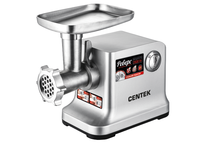 

Электромясорубка Centek CT-1615 Silver, CT-1615