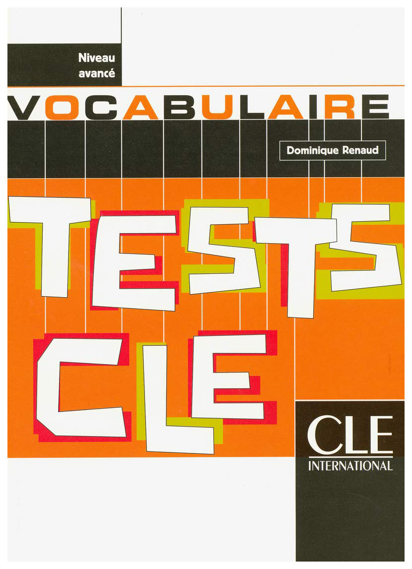 фото Книга cle international "tests de vocabulaire niveau avance"