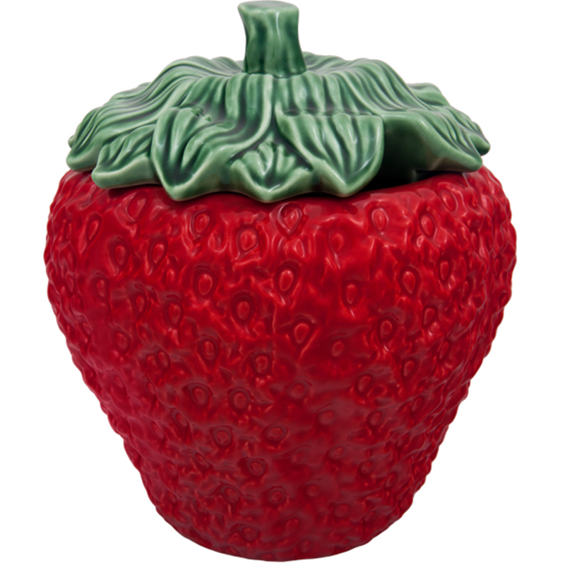 

Чаша суповая Bordallo Pinheiro Strawberries 450 мл, 11,5x11,5x11 см, Красный