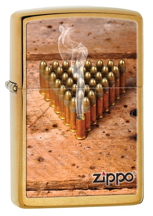 

Бензиновая зажигалка Zippo Bullets 28674 Street Chrome, Bullets 28674